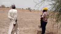 Identification d´un repère pour la prise des images dans le site de reboisement de Zouazoua Tini  - 19052025