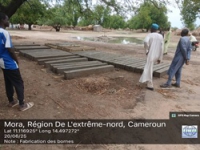 Démarrage des forages pastoraux et fabrication des bornes à Petté - 200625