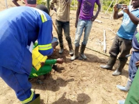 Tonga - Photos mise en place pépinière