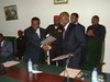 signature protocole d´accord MINFOF/ACFCAM