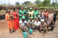 Dimako - Suivi  la mise en place de la pépinière communale d´anacarde et formations pratiques de type 